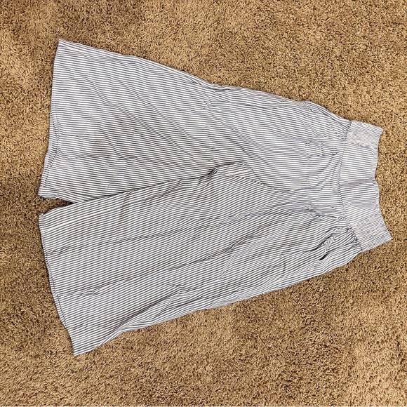 Aritzia Sunday Best Sullivan Pant in White/Royal Navy - Size XXS - Picture 4 of 11